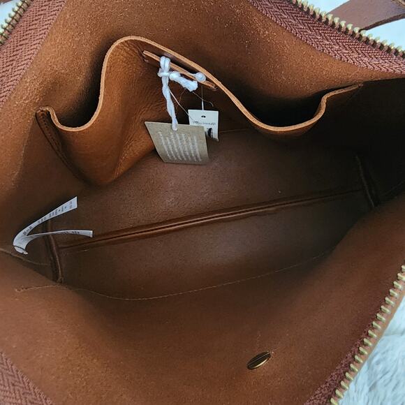 NEW Madewell Transport Crossbody Shoulder Bag English Saddle - Picture 11 of 16